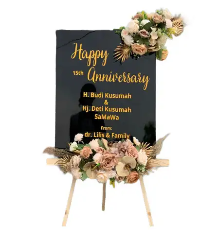 Papan Bunga Akrilik Muara Pinang