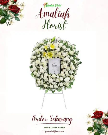 Krans Bunga Duka Muara Pinang